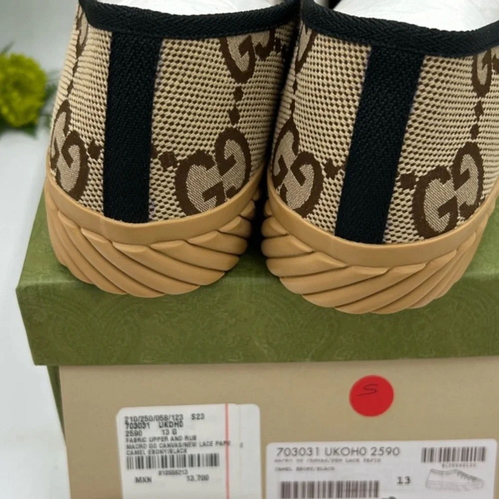 Men's Gucci Jumbo GG low top sneakers . Size 13 - Picture 5 of 7
